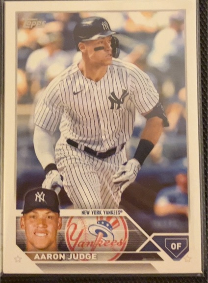 2023 Topps #62 Aaron Judge — front