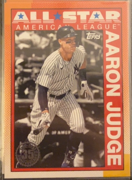 2025 Topps 1990 Topps All Star #90AS-12 Aaron Judge — front