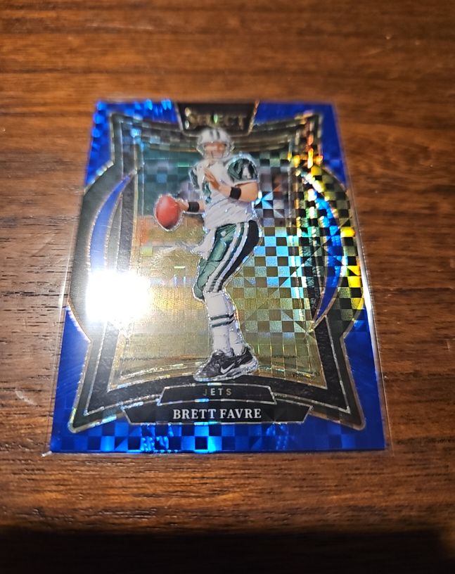 2024 Panini Select #12 Brett Favre Jets — front