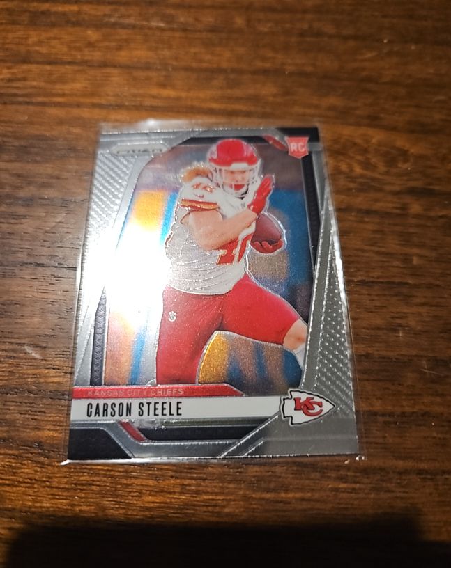 2024 Panini Prizm #377 Carson Steele — front