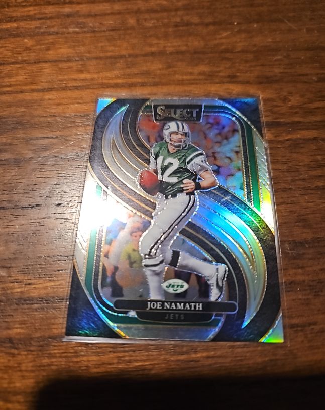 2024 Panini Select #170 Joe Namath Premier Level New York Jets — front
