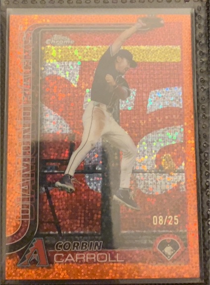 2025 Topps Chrome #268 Corbin Carroll — front