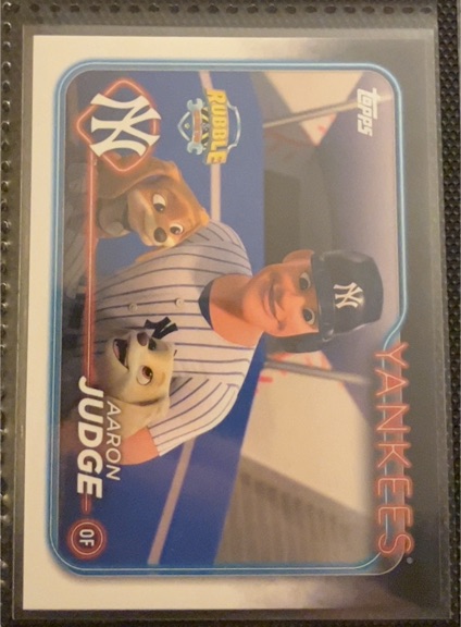 2024 Topps Update #PP-2 Aaron Judge Paw Patrol — front