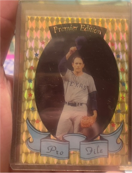 1992 Premier Edition Pro File Nolan Ryan — front