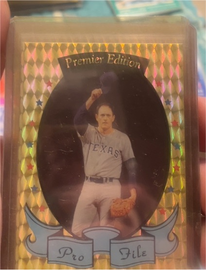 1992 Pro Files Premier Edition #8 Nolan Ryan — front
