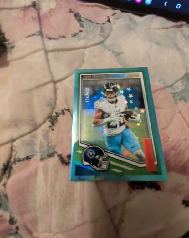 2025 Panini Score #192 Tony Pollard — front