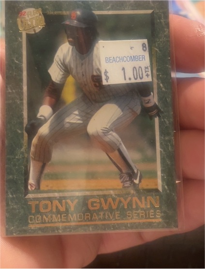 1992 Fleer Ultra Commemorative Series #2 Tony Gwynn — front