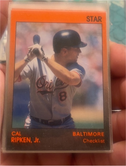 1990 Star Co #Checklist Cal Ripken Jr. — front