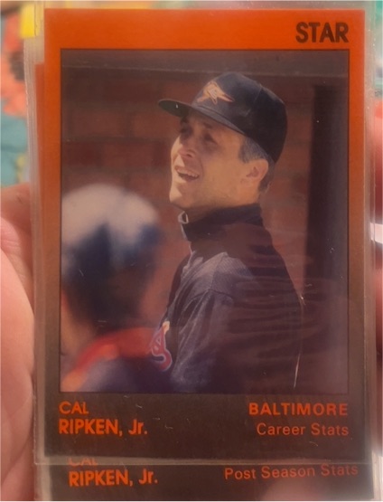 1989 Star Company #9 Cal Ripken Jr. — front