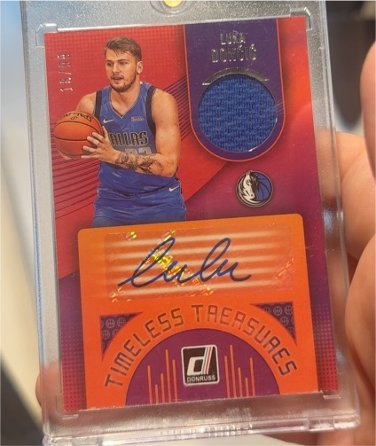 2018 Donruss Timeless Treasures #TT-LD Luka Doncic — front