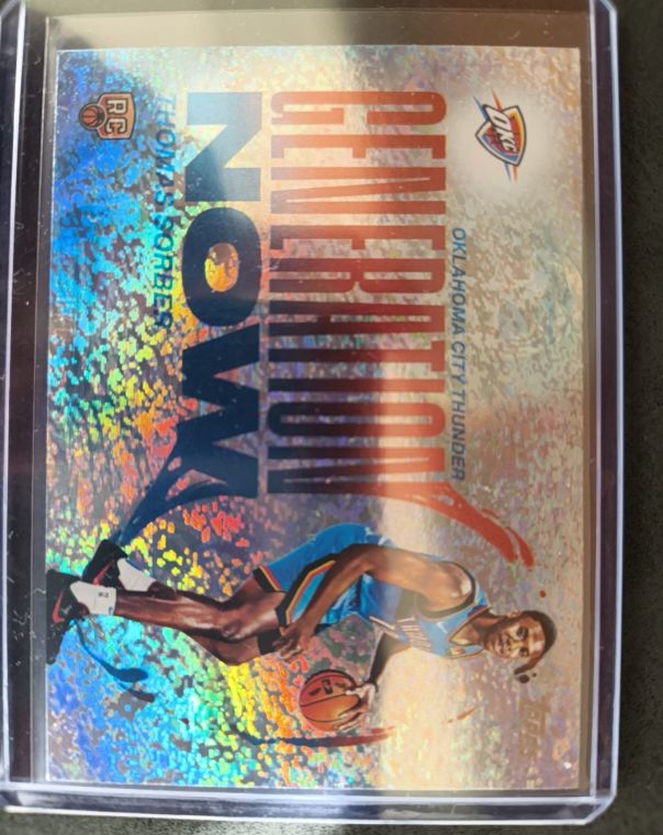 2025-26 Topps #GN-15 Thomas Sorber Generation Now — front
