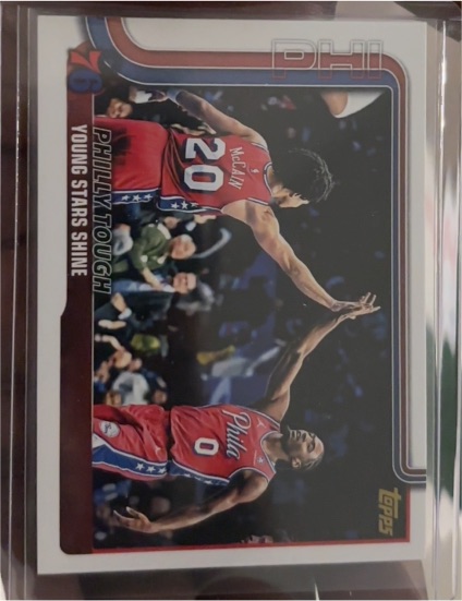 2025 Topps #96 Matisse Thybulle & Shake Milton — front