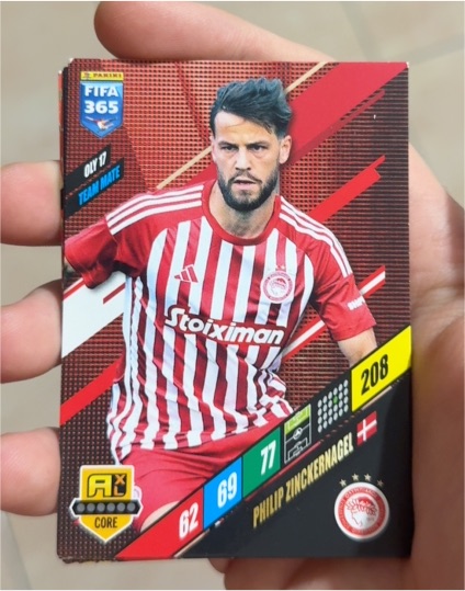 2024 Panini Adrenalyn XL FIFA 365 #208 Philip Zinckernagel — front