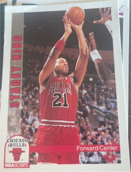 1992-93 Hoops #31 Stacey King — front
