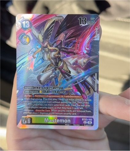 Digimon TCG BT23-102 Mastemon — front