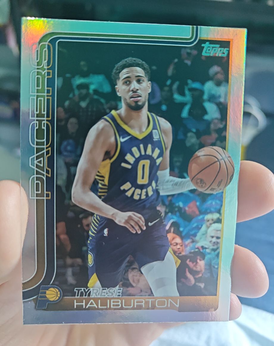 2025-26 Topps #47 Tyrese Haliburton — front