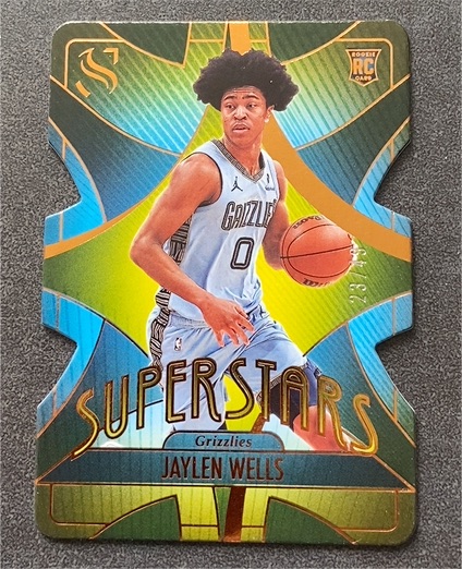 2024-25 Panini Silhouette Superstars #20 Jaylen Wells — front