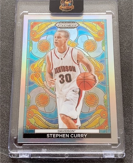 2024 Panini Prizm Draft Picks Stained Glass #30 Stephen Curry — front