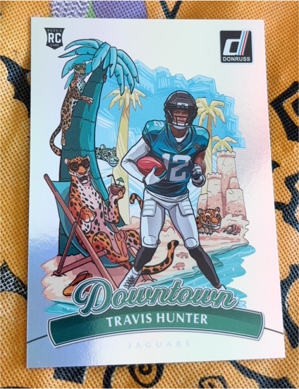2025 Panini Donruss #13 Travis Hunter Downtown — front