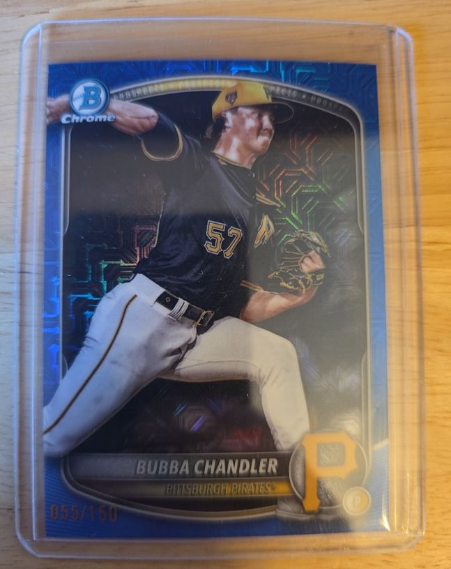 2025 Bowman Chrome Prospects #BCP-171 Bubba Chandler — front