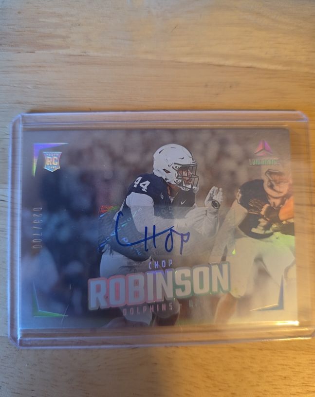 2024 Panini Luminance #176 Chop Robinson — front