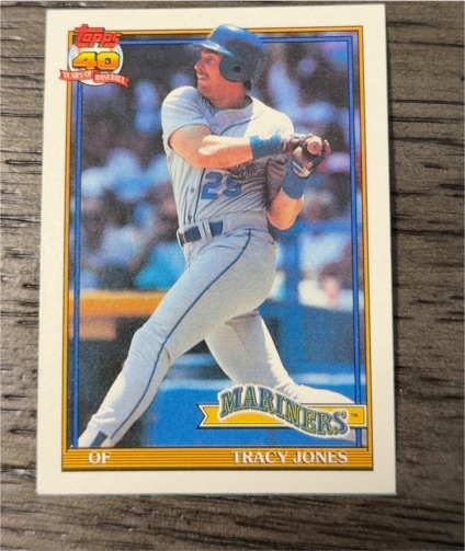 1991 Topps #87 Tracy Jones — front