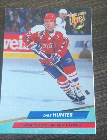 1992-93 Fleer Ultra #232 Dale Hunter — front