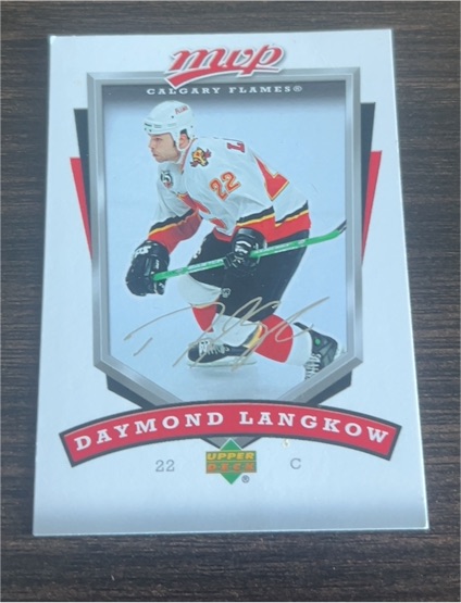 2006 Upper Deck MVP #22 Daymond Langkow — front