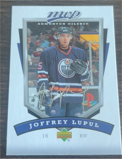2006 Upper Deck MVP #121 Joffrey Lupul — front