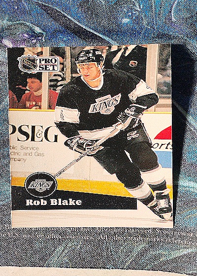 1991 Pro Set #92 Rob Blake — front
