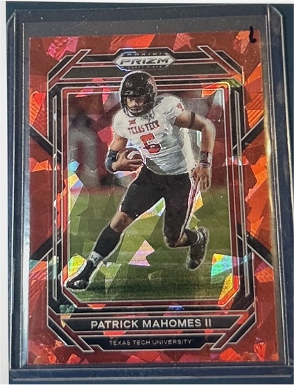 2023 Panini Prizm Draft Picks #81 Patrick Mahomes II Texas Tech University — front