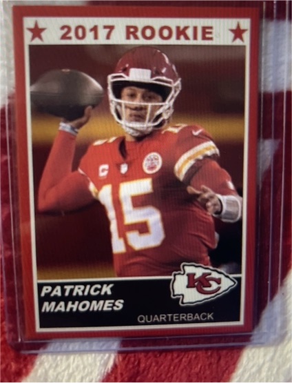 2017 Score #2017 Rookie Patrick Mahomes — front