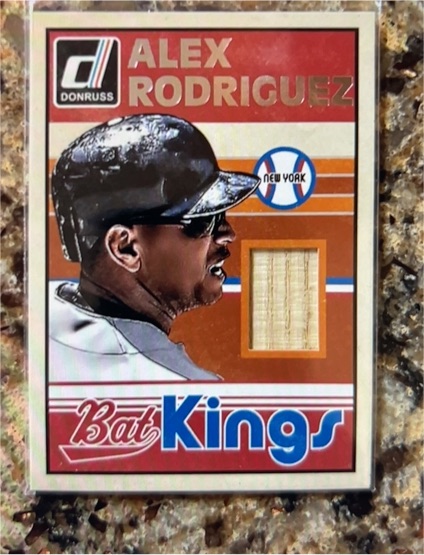 2014 Donruss Bat Kings Alex Rodriguez — front