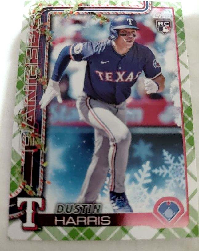 2025 Topps Holiday #H166 Dustin Harris — front