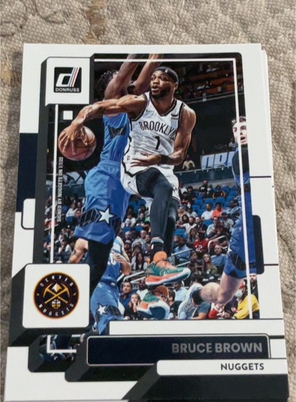 2022-23 Donruss #200 Bruce Brown — front