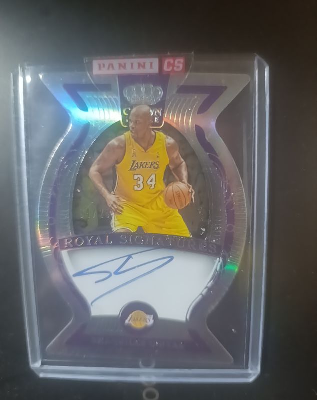 2003 Panini Crown Royale Royal Signatures #CS-SO Shaquille O'Neal — front