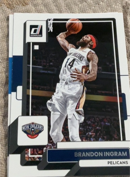 2022-23 Donruss #162 Brandon Ingram New Orleans Pelicans — front