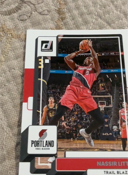 2022-23 Panini Donruss #188 Nassir Little — front