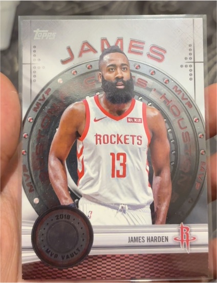 2025-26 Topps MVP Vault #MVP-4 James Harden — front