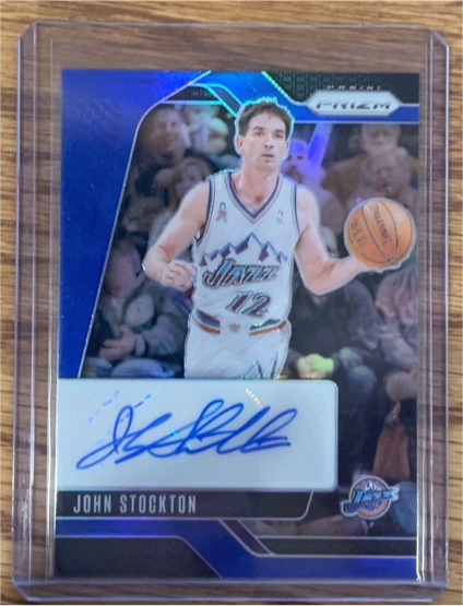 2024-25 Panini Prizm #SIG-JSJ John Stockton — front