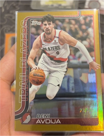 2025-26 Topps #125 Deni Avdija — front