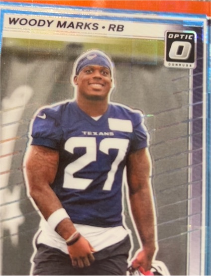 2025 Panini Donruss Optic Preview #377 Woody Marks — front