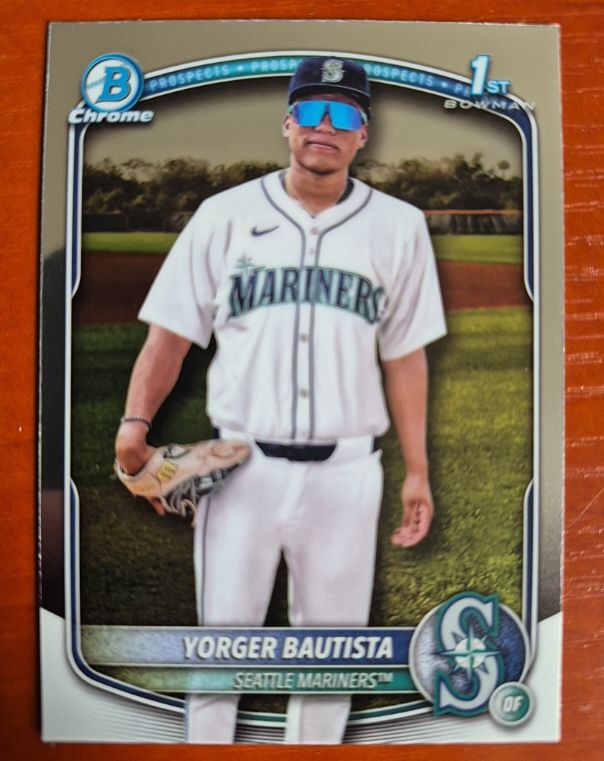 2025 Bowman Chrome #BCP-194 Yorger Bautista — front
