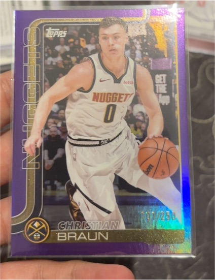 2025-26 Topps #102 Christian Braun — front