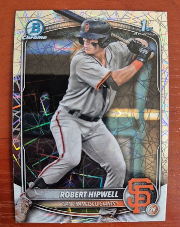 2025 Bowman Chrome #BCP-238 Robert Hipwell — front