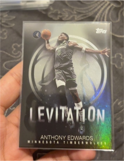 2025-26 Topps #L-2 Anthony Edwards Levitation — front