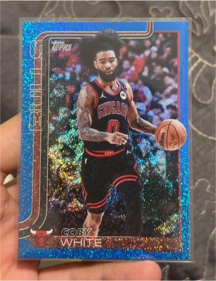 2025-26 Topps #34 Coby White — front