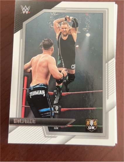 2022 Panini WWE NXT #12 Wolfgang — front