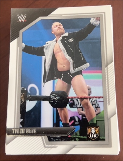 2022 Panini WWE NXT #2 Tyler Bate — front