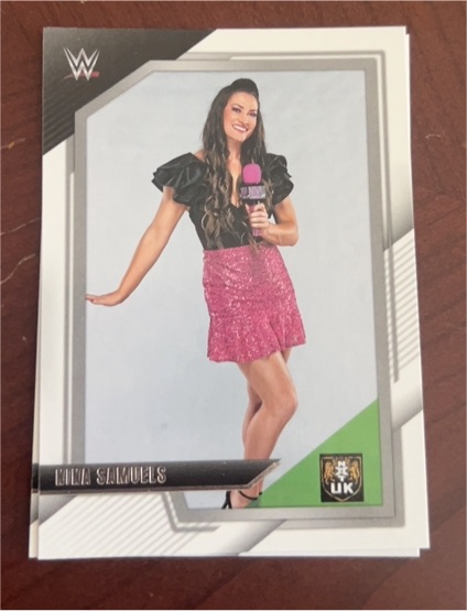 2022 Panini WWE NXT #96 Nina Samuels — front